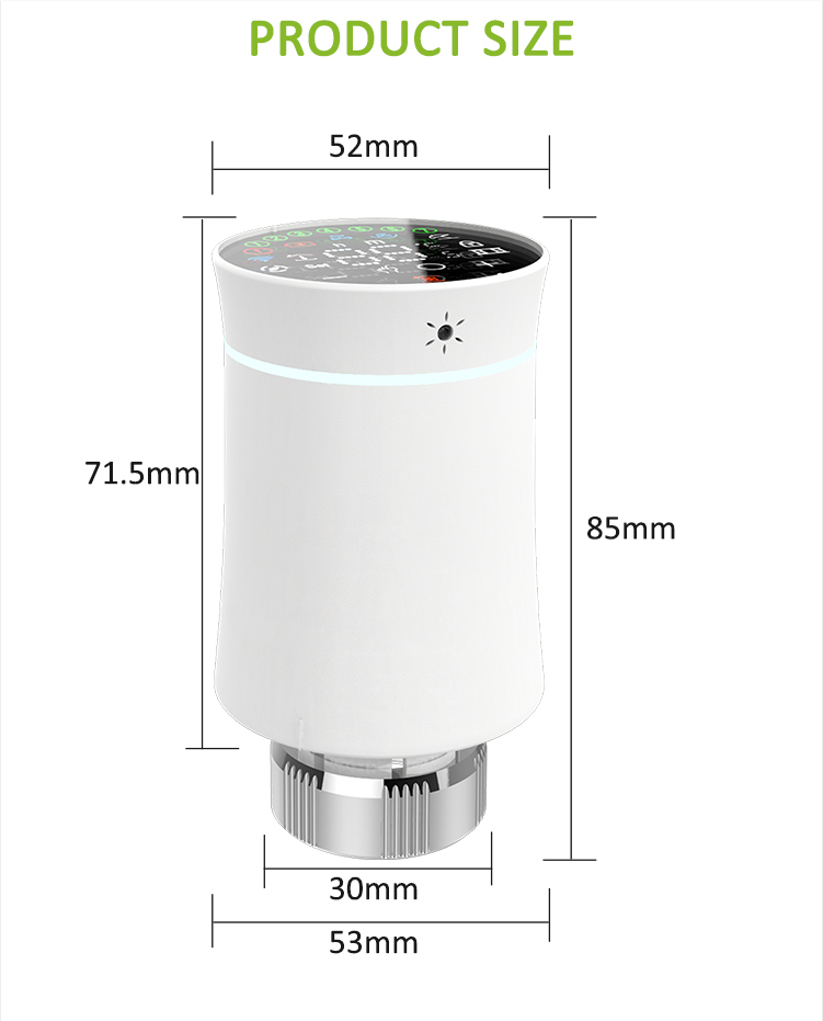 ترموستات هوشمند رادیاتور مدل TRV02ZB - Image 3