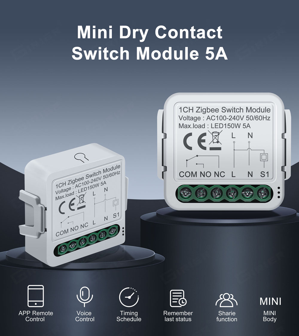 رله خشک هوشمند زیگبی مدل DCM01ZB - Image 2